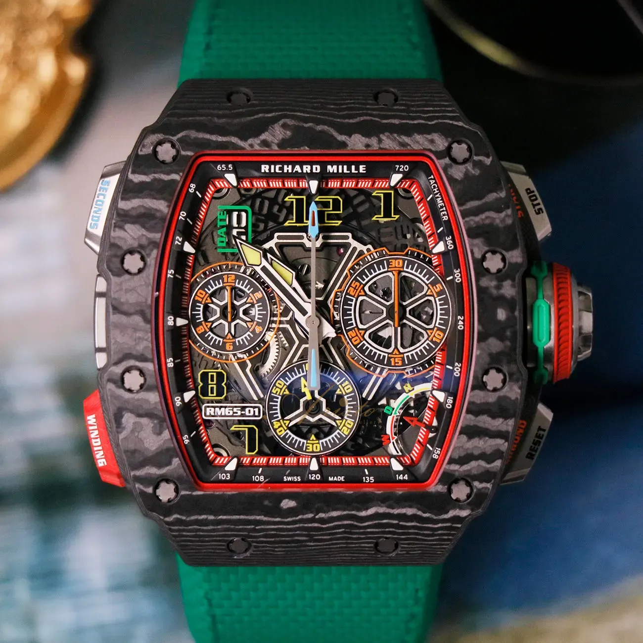理查德米勒| RM65-01 Black Carbon TPT - 貴族鐘錶